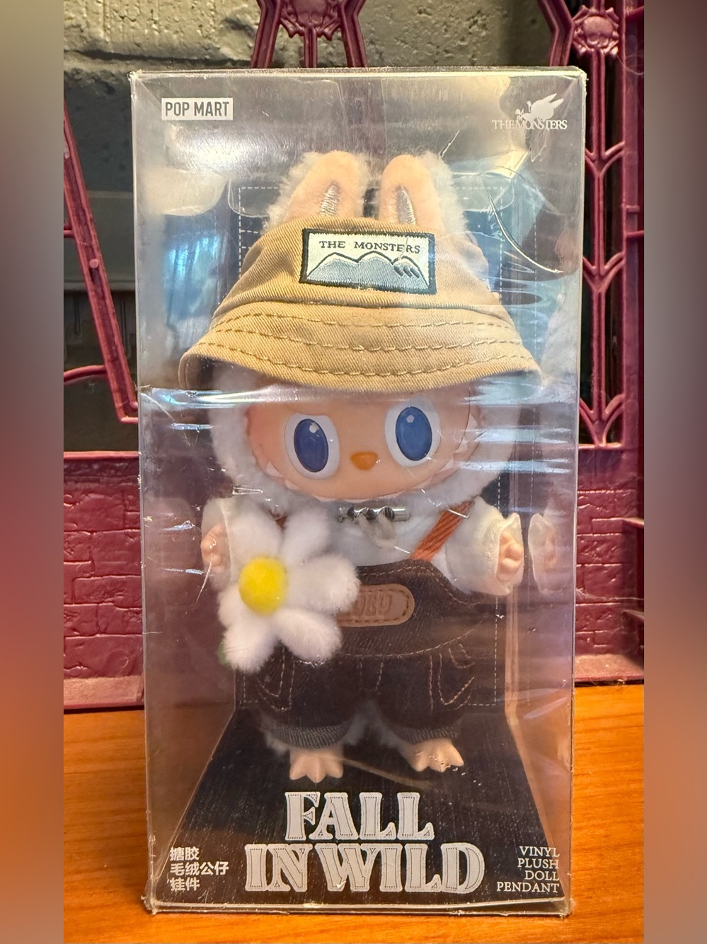 Pop Mart LABUBU The Monsters Fall In Wild Vinyl Plush Doll AUTHENTIC